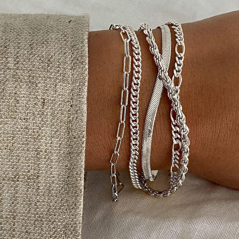 Zyra Stone presents the 5pc Classic Bracelets Stac