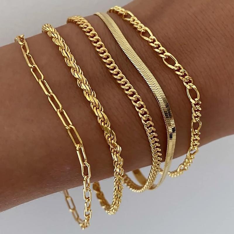 Zyra Stone presents the 5pc Classic Bracelets Stac
